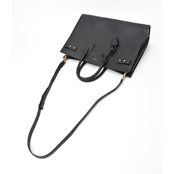 Saint Laurent Sac de Jour Thin Large Bag Black - Picture 2 of 9